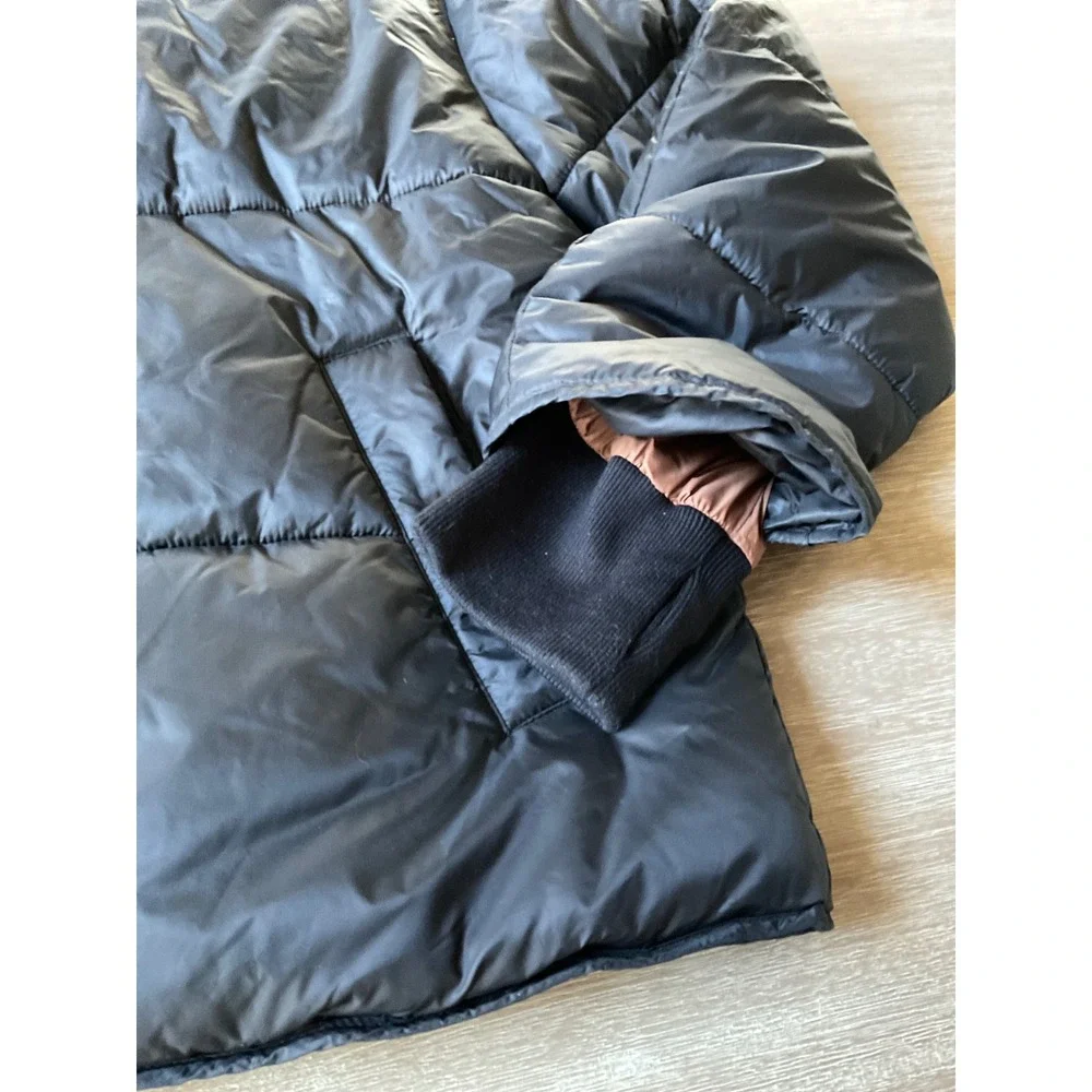 J.Crew Signature Puffer Jacket Black Water Repellent Medium New‎ Without Tags